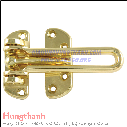 Chốt an toàn màu vàng bóng Hafele 489.15.002