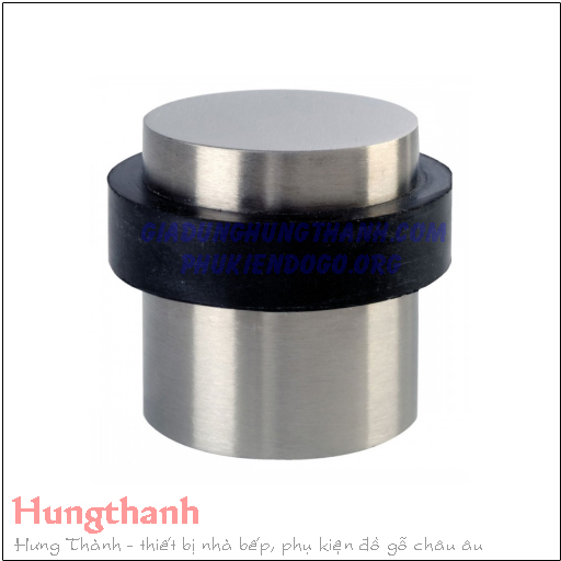 Chân cửa sàn hình trụ tròn inox mờ Hafele 937.55.100