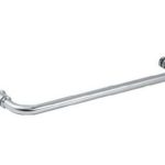 (450, 500, 550mm) Tay nắm tròn phòng tắm kính HAFELE (Inox bóng)
