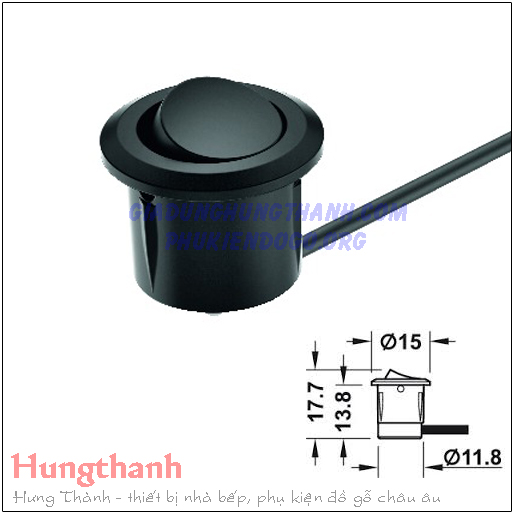 Công tắc bật tắt Led Hafele-Loox 833.89.106