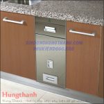 Thùng gạo gương 18kg China cho hộc tủ 300mm B30