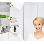 (600mm) Giá nâng hạ đơn Kessebohmer 504.68.913 iMOVE (Khay trắng)
