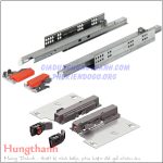 Bộ ray nhấn mở Tip-on Blum mở toàn phần 560F5000C, 30kg, 500mm