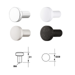 Quả nắm tủ HAFELE H1340