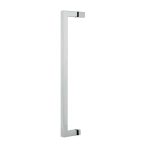 (450, 500, 550mm) Tay nắm vuông phòng tắm kính HAFELE (inox bóng)