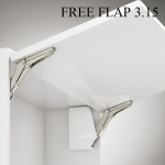 (H650mm) Tay nâng HAFELE Free Flap 3.15