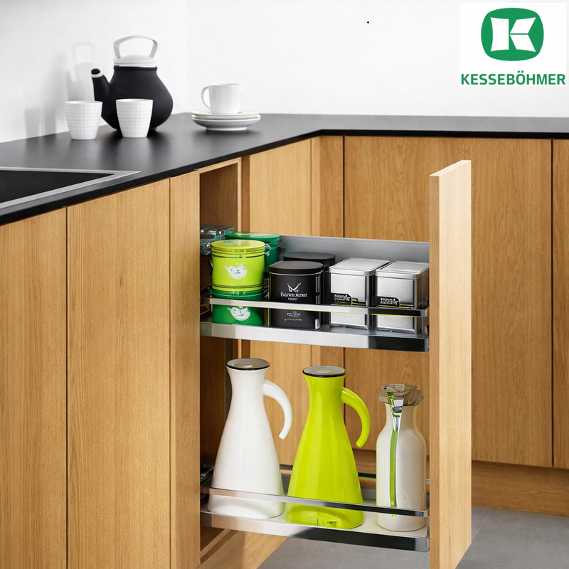 (K, 250mm) Rổ đa năng Kesseböhmer Comfort II 545.53.760 545.53.761