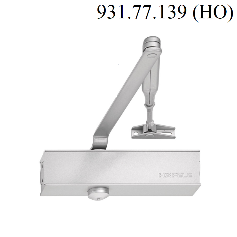 (100kg, EN2-5,HO, lắp nổi) Đóng cửa tự động HAFELE 931.77.139 (Tay co thuỷ lực)