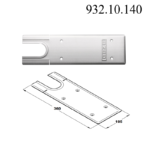 (300kg, EN6) Bản lề sàn HAFELE GEZE 932.10.061 TS550NV (Lắp âm)