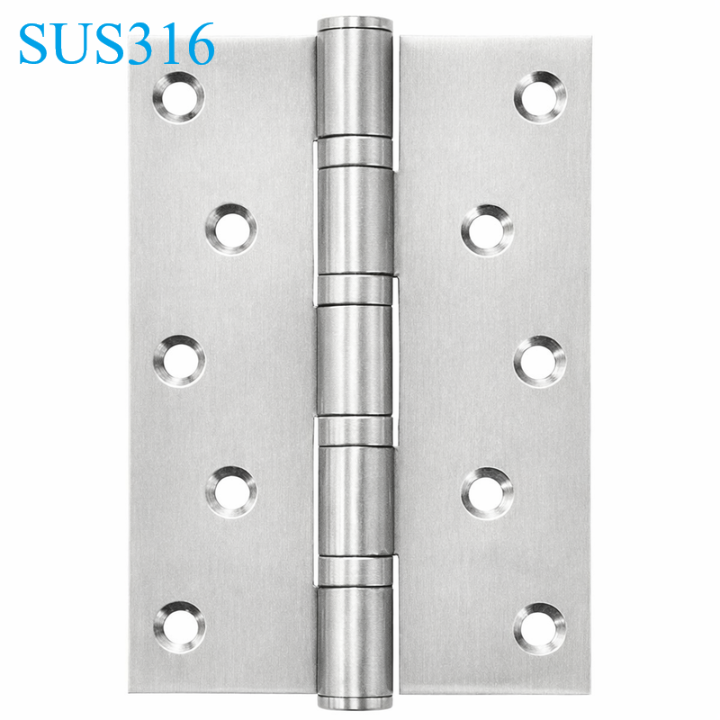 (80kg,127x89mm, 4BB) Bản lề lá HAFELE 926.20.122 (inox mờ)