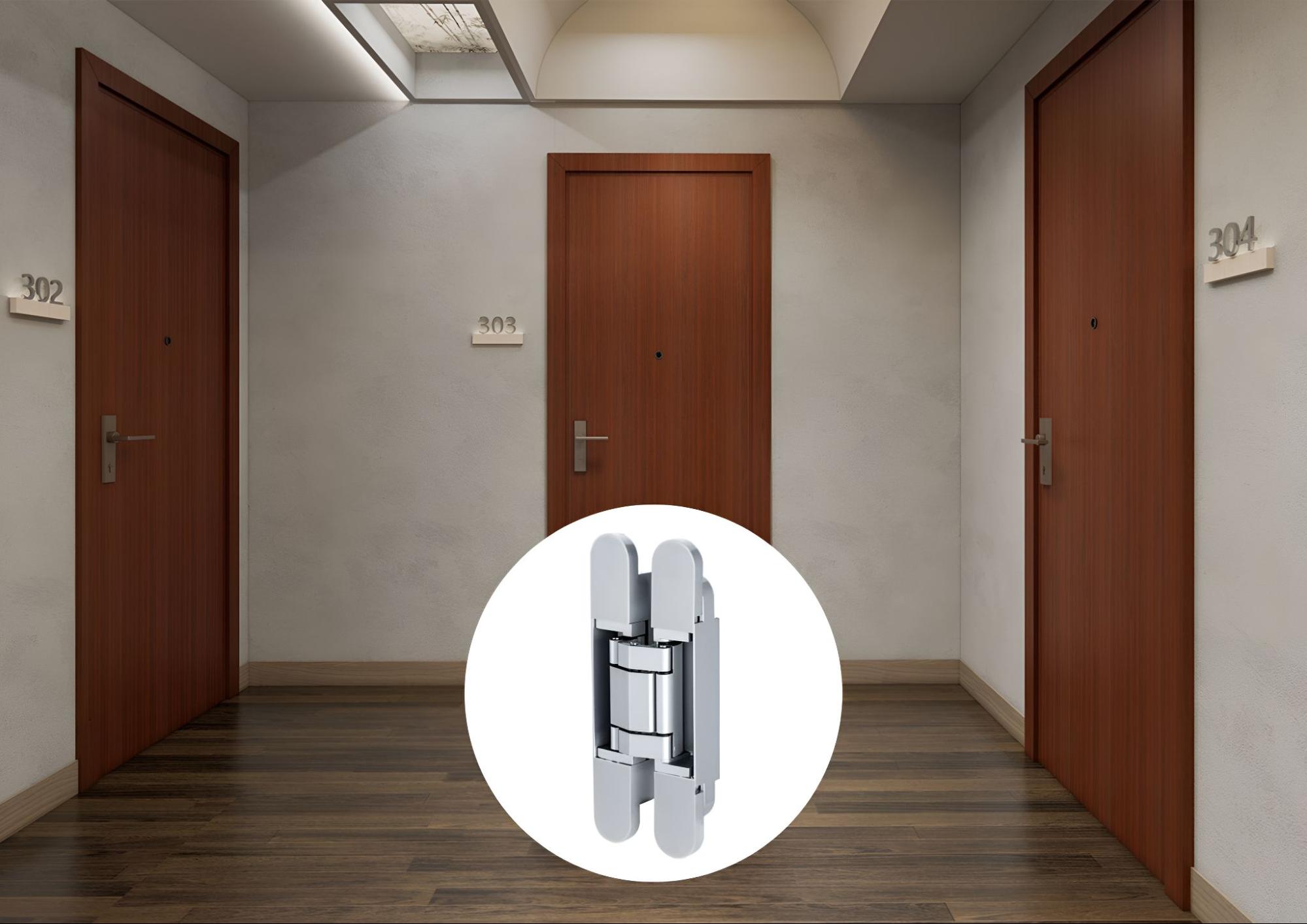 Khả năng chịu tải cao giúp bản lề âm Häfele trở nên phù hợp với cửa căn hộ