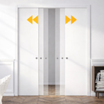 (Synchro) Phụ kiện đồng bộ cho cửa trượt 120-P HAFELE 940.44.002 Slido D-line11 (2 cánh)