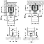 (250kg, 250-P) Cửa trượt HAFELE 940.82.257 Slido Classic 160-P D-line11
