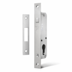 (BS30mm) Thân khóa cửa trượt HAFELE 911.26.672 (inox mờ)