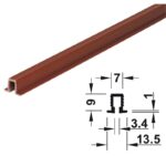 (IF, 20kg) Cửa trượt thẳng HAFELE Slido classic 20 IF F-line12 (lọt lòng)