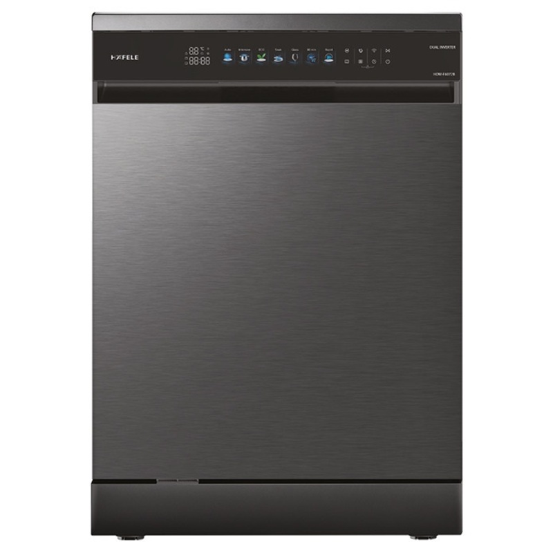 Máy rửa bát HAFELE độc lập HDW-F6072G 535.29.700 (Purge Dry, UV, FreshAir, Wifi)