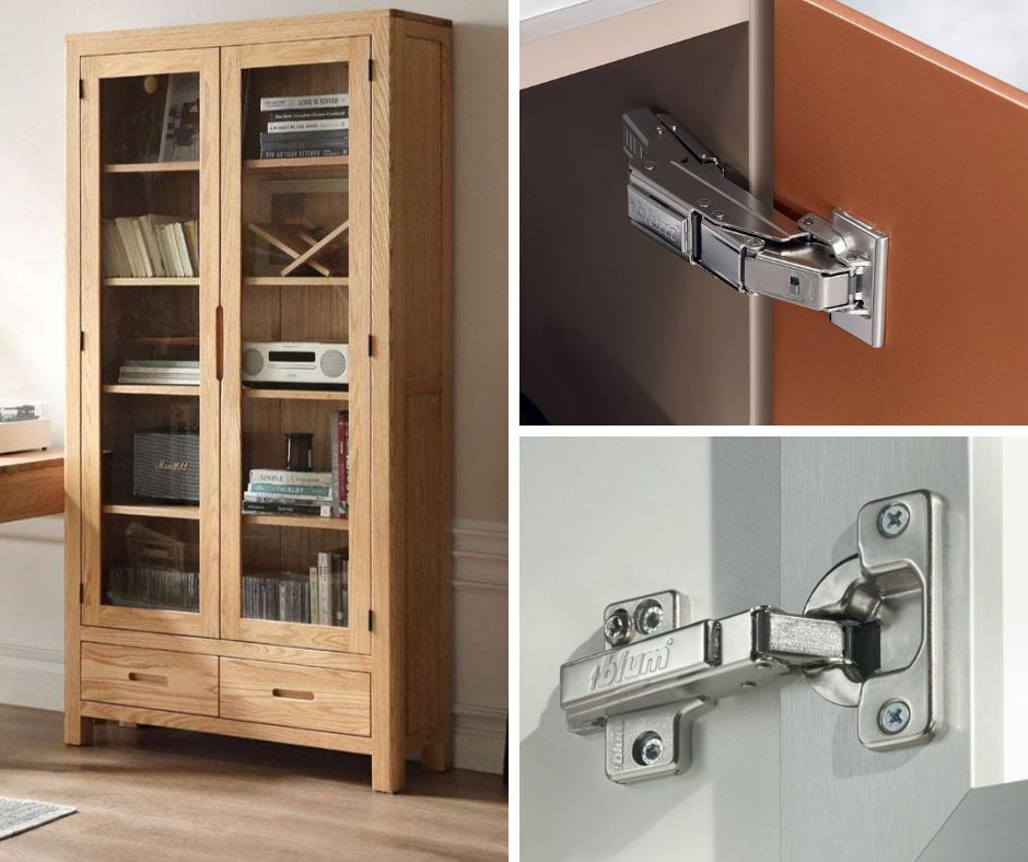 Lắp đặt kệ, tủ hồ sơ cho phòng sách với bản lề Blum