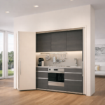 (H2600mm, 25kg) Cửa trượt xoay HAFELE Hawa folding concepta 25