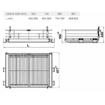 (P,600-900mm, oval) Rổ xoong nồi HAFELE 549.04.054 KASON