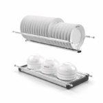 (C, 600-900mm, chữ V) Rổ bát cố định HAFELE inox304 Presto