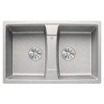 (780mm) Chậu bếp BLANCO LEXA 8 524960 Alu Metallic
