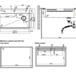 (760mm,đen, combo) Chậu bếp thác nước HAFELE 567.24.489 R10 HS25-SSN1S-8052 Nano PVD
