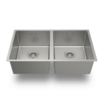 (750mm) Chậu bếp inox HAFELE 567.24.427 SATIN R25 HS24-SSN1S-750-BR