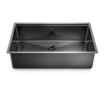 (760mm, titan) Chậu bếp inox HAFELE 567.24.486 R10 HS25-SSN1S-7644 Nano PVD