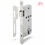 (BS55/CC72mm,F) Thân khóa HAFELE 911.02.153 (inox mờ)