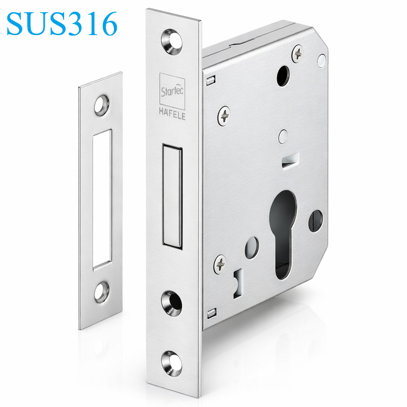 (BS55mm) Thân khóa chốt chết HAFELE 911.22.386
