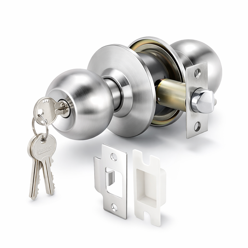 (TP, 32-45mm) Bộ khoá tay nắm tròn HAFELE 489.93.130 (DIY)