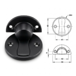 (Ø60mm) Chặn cửa nam châm HAFELE 938.30.033