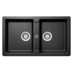 (860mm) Chậu bếp HAFELE HS19-GEN2S90 570.36.300 Black