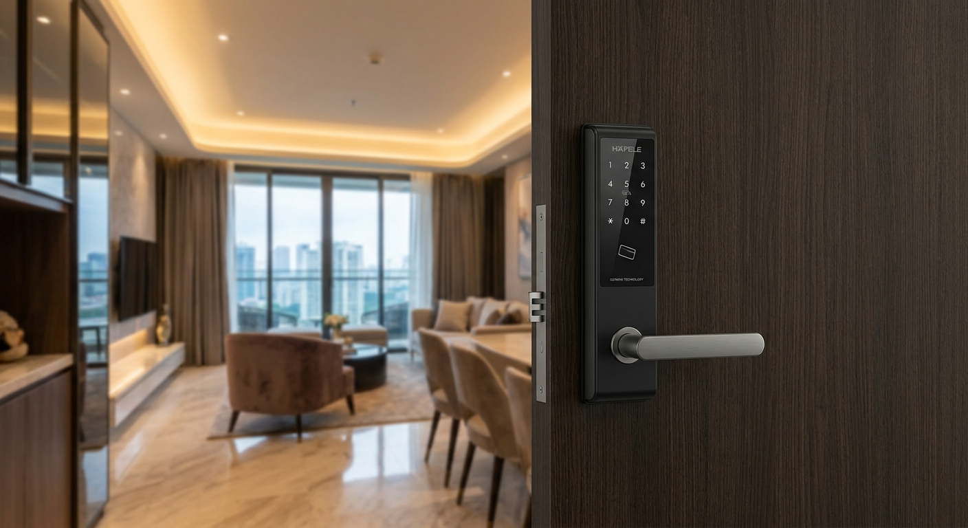 Ứng dụng của khoá thẻ từ Hafele trong các không gian nội thất