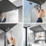 AVENTOS HK-XS là hệ thống tay nâng mỏng nhất có tích hợp giảm chấn