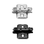 Đế bản lề Blum thẳng 173L6100 7480175 173H7100 2509289 (Nikel/Onyx black)
