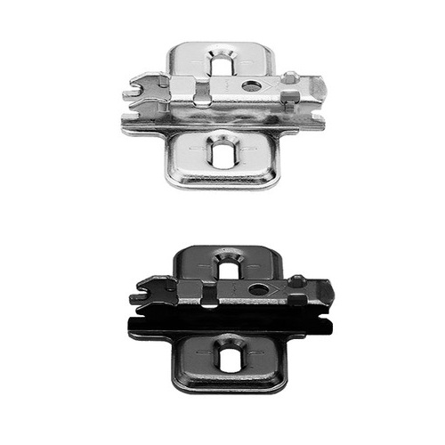 Đế bản lề Blum thẳng 173L6100 7480175 173H7100 2509289 (Nikel/Onyx black)