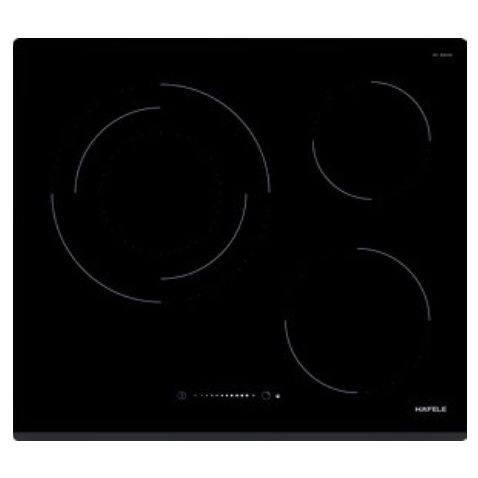 (60cm,5.7kW) Bếp hồng ngoại HAFELE 3 vùng nấu 536.01.901 HC-R603D