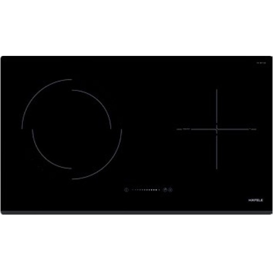 (77cm,5.4kW) Bếp điện-từ HAFELE 2 vùng nấu 536.61.695 HC-M772D