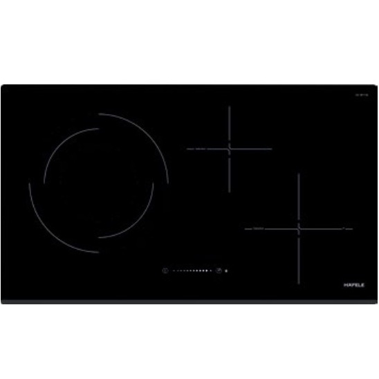 (77cm,6.4kW) Bếp điện-từ HAFELE 3 vùng nấu 536.61.705 HC-M773D