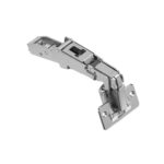 (A,14-24mm,170°) Bản lề Blum góc rộng 170° trùm hết không giảm chấn 71T6550 3703643 (Nikel, CLIP & CLIP top)