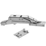 (3-8mm,110º,GC) Bản lề cánh kính CRISTALLO Blum giảm chấn 71B4500C 2650369 (Nickel, CLIP top BLUMOTION)