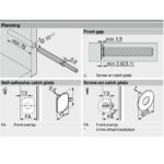 (Dài, nam châm) Nêm nhấn mở Blum đầu nam châm dài 956A1002 1457287 2127740 7779983 (TIP-ON)