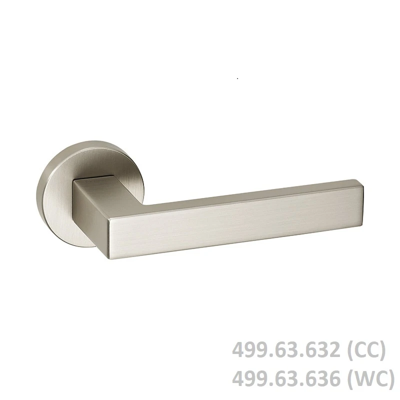 (SET E) Bộ tay nắm gạt HAFELE 499.63.632 499.63.636 (Nickel mờ)