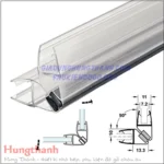 Ron từ cửa kính PVC 90 độ Hafele 950.06.520
