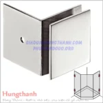 Kẹp tường – kính cabin tắm có bas Hafele 981.00.542