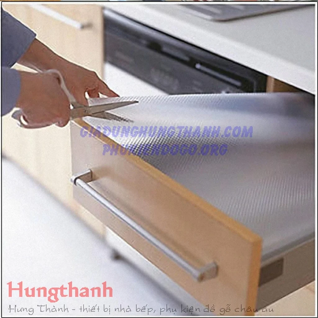 (1130×500) Tấm lót hộc tủ HAFELE 547.92.413 (Xám bạc)