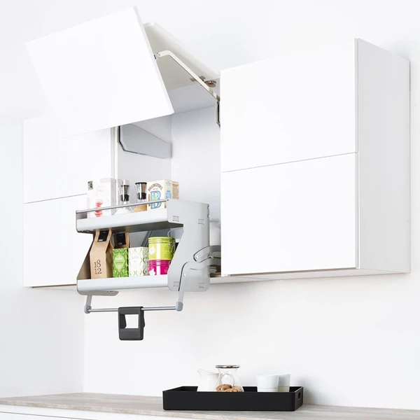 Giá nâng hạ iMove hai khay 600mm Kessebohmer-Hafele 504.68.923