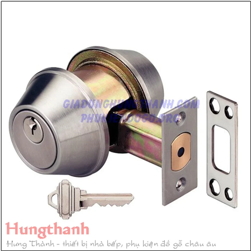 Khóa cóc 2 đầu chìa inox 304 Hafele 911.64.229