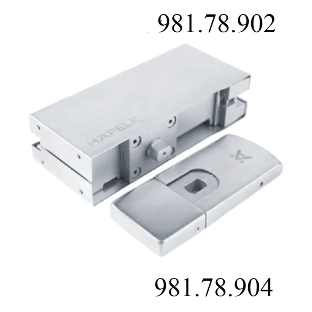 (100, 150kg) Bản lề sàn HAFELE 981.78.902 981.78.904 (Lắp dương sàn)